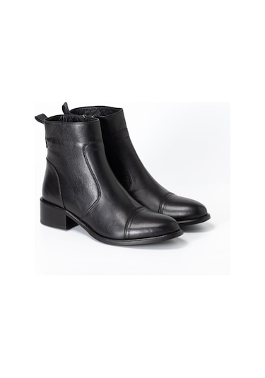 Nero Black Bot Kadın 25k12002 Vergelio Skin Boot Siyah