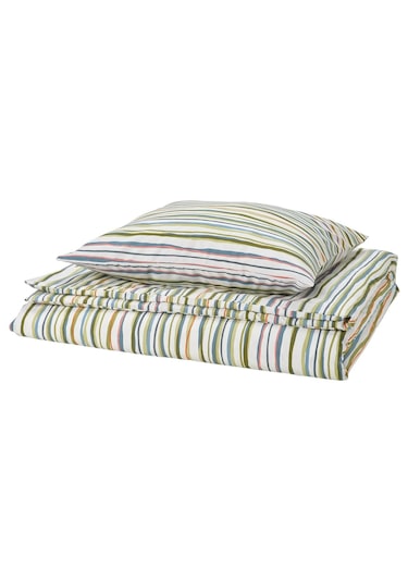 Ikea Sumpgröe Çok Renkli 150x200/50x60 Cm Tek Kişilik Nevresim Seti