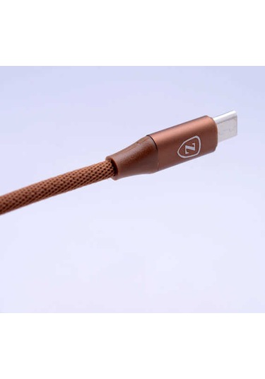 Kahverengi Metal Uçlu 8600 Micro Usb Kablo