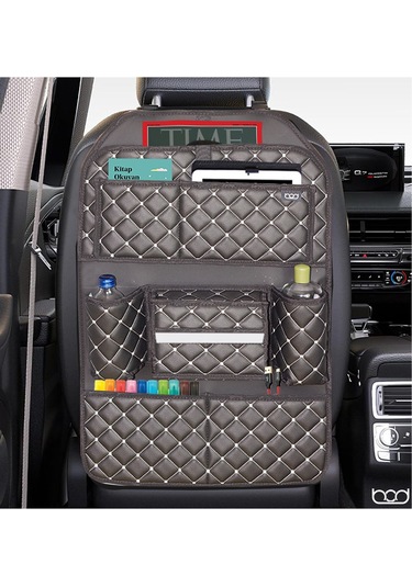 Bod Deri Kapitone Düzenleyici Cunda Serisi Siyah-Beyaz