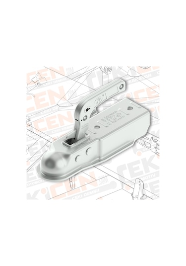Römork ve Karavan Kaplin - 1300 Kg - Dörtköşe 60 Mm Bağlantı