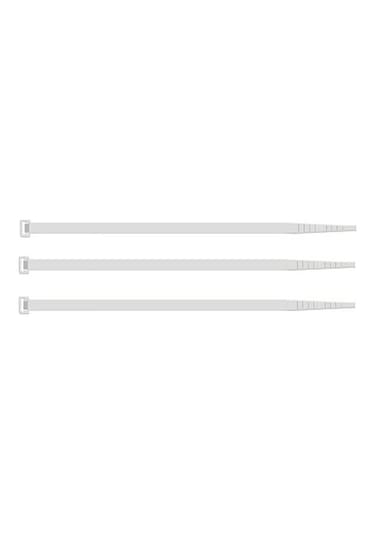368x4,8 Mm Beyaz Kablo Bağı