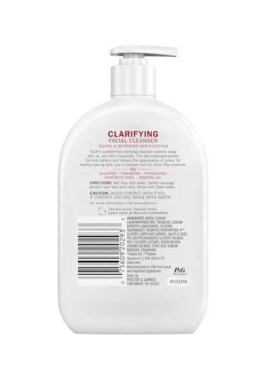 Olay Niacinamide + Peptide 24 Günlük Yüz Temizleme Jeli 473 ML