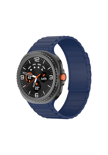 Samsung Uyumlu Galaxy Watch 8 Zore Krd-146 Silikon Kordon Strap Kayış