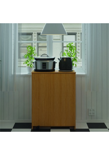 Asratrend Mutfak Fonksiyonel Kilerdolabı+Katlanır Masa Afrika Ceviz