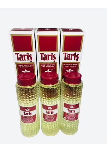 Tariş Limon Kolonyası 80 Derece 660Cc Cam Şişe - 3'Lü Set