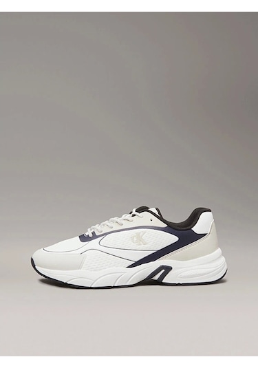 Tommy Hilfiger Erkek Beyaz Kalın Tabanlı Sneaker Çok Renkli