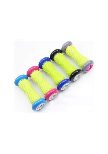 Neevoyu Spor Sonrası Kas Rahatlatıcı Masaj Rulosu - Tpr-pvc Malzemeyle Ev, Ofis Ve Spor Salonu Kullanıma Uygun - Gri/pembe/mavi Seçenekleri Siyah