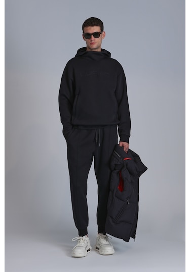 Lufian Erkek Darel Eşofman Altı 112050053 Siyah Siyah