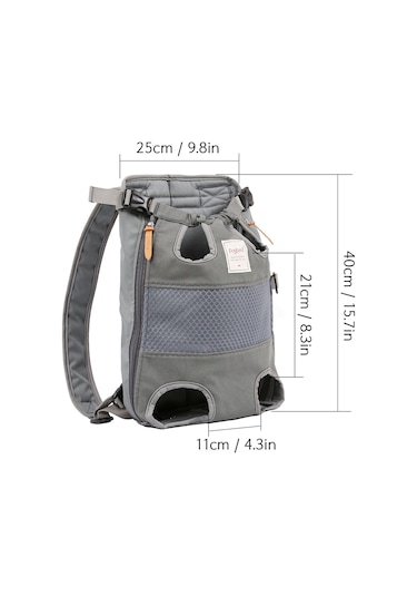 Moveevo Evcil Hayvan Sırt - Kedi/köpek Taşıma, Küçük/orta Boy, Elleri Serbest Yürüyüş & Seyahat