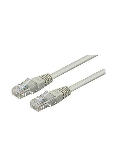 Flaxes Fnk-610G 10Mt Cat6 Patch Kablo Gri