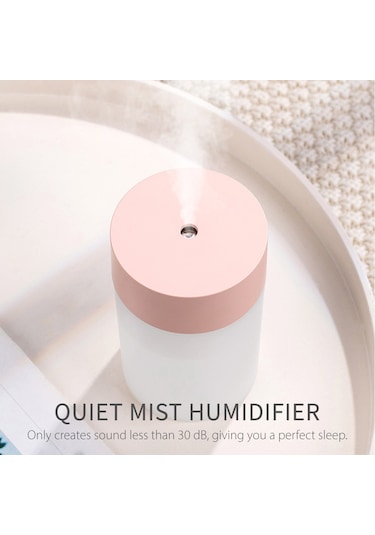 Honmex 260ml Usb Soğuk Buhar Nemlendirici - Araç/ofis/ev İçin, 2 Mod, Gece Işığı, Otomatik Kapanma, Sessiz Çalışma Lacivert