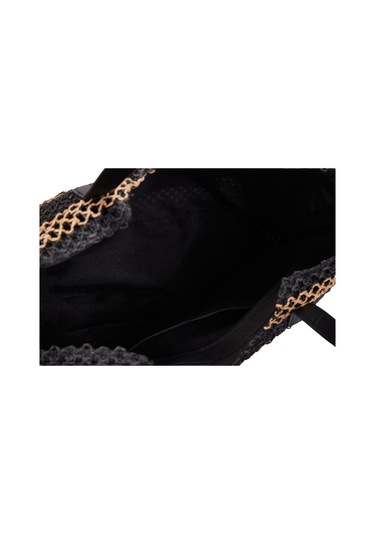 Pierre Cardin Kadın Hasır Omuz Çantası 05pc25y1502 Siyah