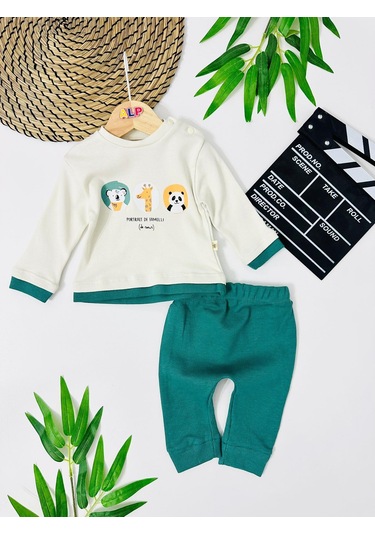 Australla Omuzdan Çıtçıtlı Takım Yesil