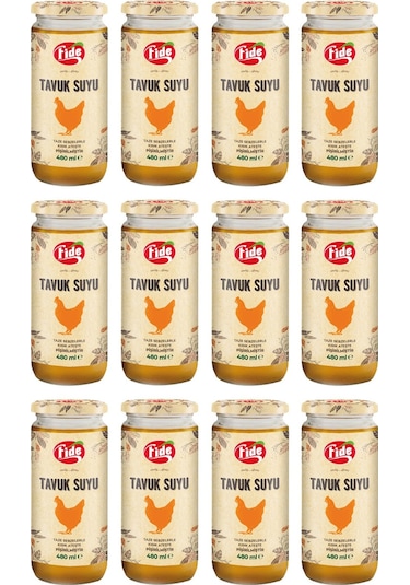 Fide Tavuk Suyu 12 x 480 ML