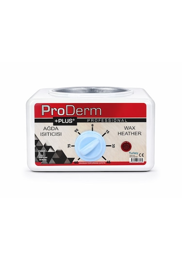 Proderm +plus Ağda Isıtıcısı 500 Ml Profesyonel Wax Heater 100w, Ayarlanabilir Sıcaklık