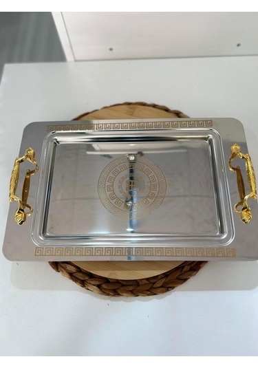 2 Li Paslanmaz Çelik Tepsi