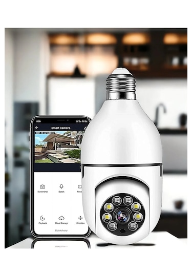 Full Hd Hareket Takip Sistemli Uzaktan Kontrol Edilebilen Ampul K