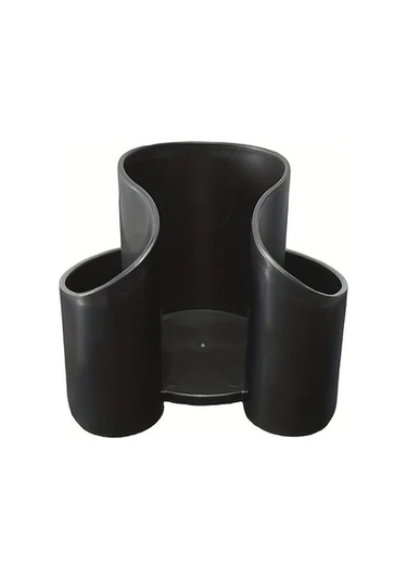 Chuangyinshop Siyah 1 Adet 3'lü Saklama Kutusu, Kozmetik Ve Diş İpi Düzenleyici, Banyo Aksesuar Siyah