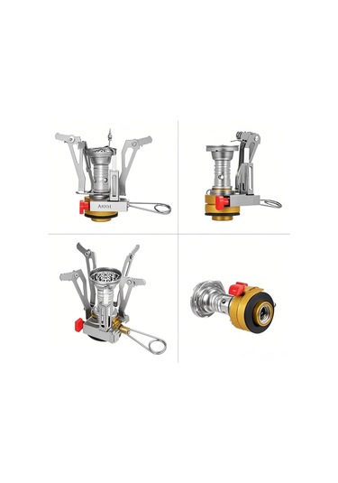 Youmex "aomiun Katlanır Kamp Ocağı - 3000w Paslanmaz Çelik, Hafif Ve Taşınabilir" Gümüş