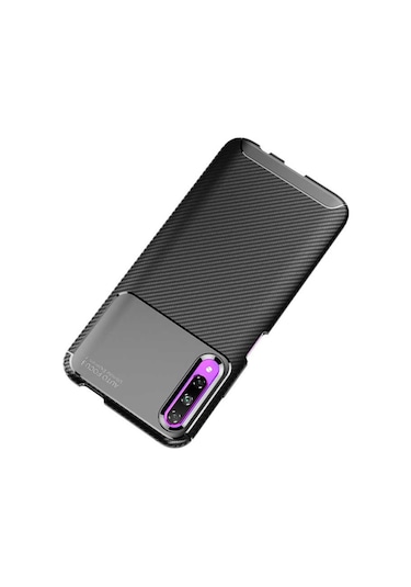 Huawei P Smart Pro 2019 Kilif Karbon Silikon Case 405436845