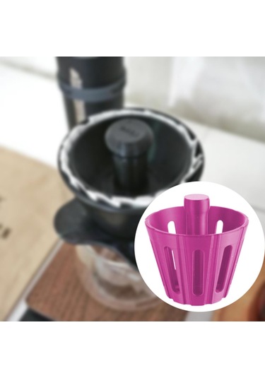 Homyl Kahve Filtre Konisi Aksesuarları Yeniden Pembe Pembe