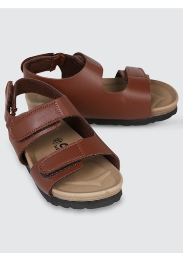 Civil Boys Erkek Çocuk Sandalet 27-31 Numara Taba Taba