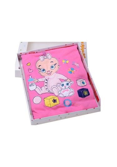 Çocuk Battaniyesi Ninni Söyleyen Battaniye Pembe 90 80 Cm Pembe