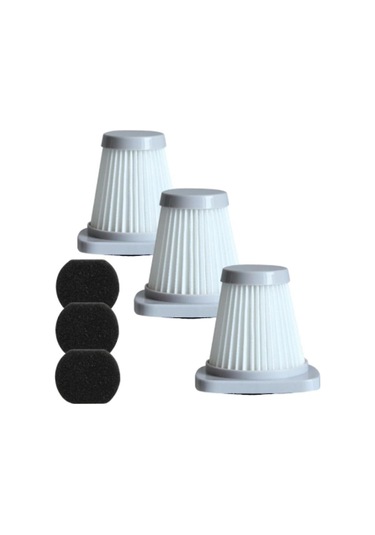 Moveevo Media Sc861/sc861a Süpürge İçin 3 Adet Hepa Filtre - Yüksek Filtreleme Performansı Ve Hava Temizliği Sağlar