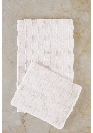 Elart Rita Paspas Takımı 60x100 Cm Krem Krem