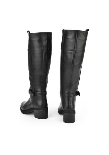 Ziya, Kadın Hakiki Deri Çizme 15319z8006 Siyah 15319z8006 000 Siyah