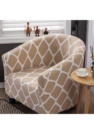 Suntek Magideal Kulüp Sandalye Slipcover Polyester Kaymaz Elastik Model-1