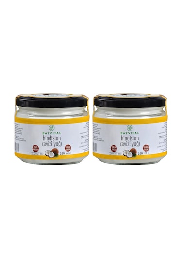 Bayvital Hindistan Cevizi Yağı 2 x 250 ML