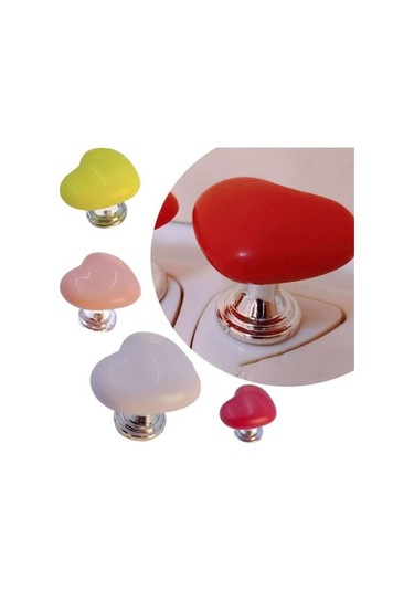 Büro Ev Klozeti İçin Kalp Tasarımlı Sifon Tuşu Diğer