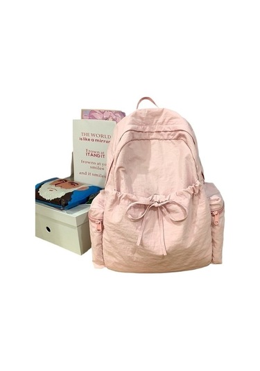 Szypzstore Sırt Çantası Seyahat Çok Yönlü Sırt Çantası Hafif Büyük Kapasiteli Öğrenci Okul Çantası Çin Ve Üniversite 2mv7up Pembe