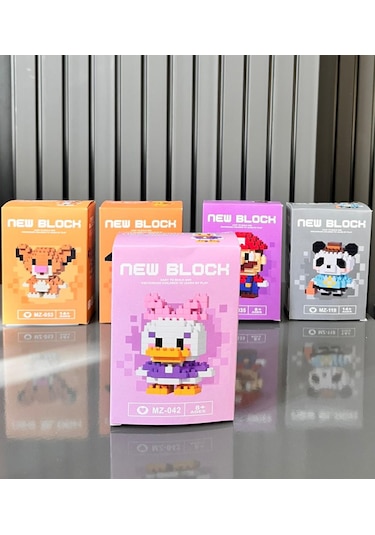 New Block Bricks 3d Puzzle Yapı Blokları Seti - Daisy Duck