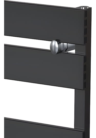 Hestia Bath Alüminyum Havlupan 490 X 700 Siyah Aks:460