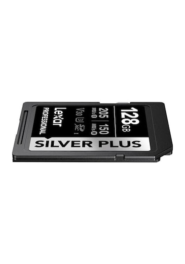 Professional 128gb 205 Mb/s Silver Plus Sd Hafıza Kartı Açık Mavi