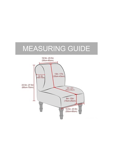 Hfambition Tek Koltuklu Sandalye Koruması, Toz Mavi, Elastik Ve Yıkanabilir, Koltukları Lekeden Ve Kullanimdan Korur, Modern Tasarım