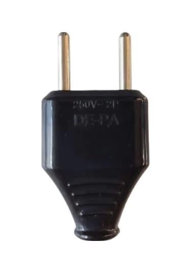 Depa Topraksız Yassı Erkek Fiş Siyah