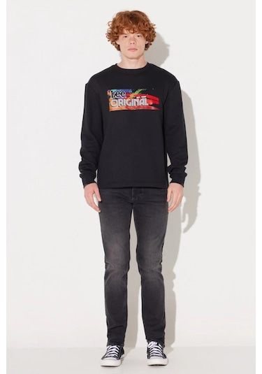 Lee Erkek Sweat L232519001 Siyah