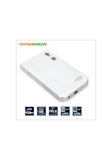 Teknogreen (Tke-252) 2.5 Inc Usb 2.0 Harddisk Kutusu