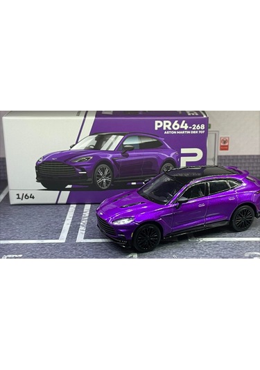 Pop Race 1/64 Aston Martin Dbx 707 Storm Purple 268