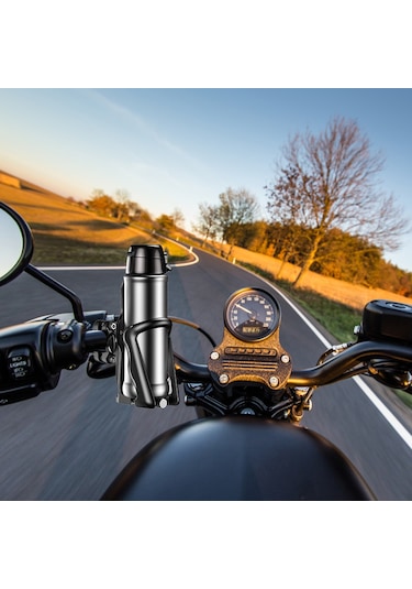 Bisiklet Su Şişesi Tutucu Dönebilen Motosiklet Içecek Yb24981 Siyah Siyah