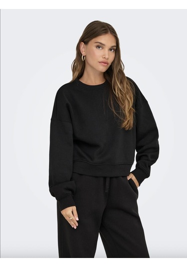 Onlbest L/s Crew Neck Swt Noos Altın - Siyah
