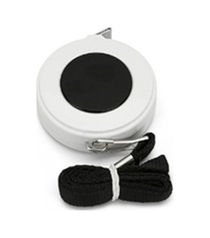 Mezura Otomatik Askılı 3 Metre Beyaz-Siyah