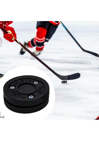 Homyl Roller Hokey Diski Uygulama Hediyesi Oyun Eğitimi Siyah Siyah