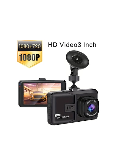 Zilinn Yeni 1080p Hd Dash Kamera Döngü Kayıt Araba Araç Dvr Video Kaydedici Dashcam Gece Görüş 24h Park Monitörü G-sensörü