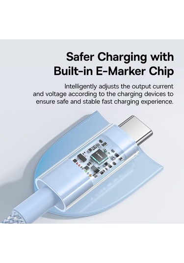 Baseus Cd Serisi Pd Cbtx00w Usb-c / Type-c - Usb-c / Type-c Hızlı Şarj Veri Kablosu, Uzunluk: Cbtx M Cbtx