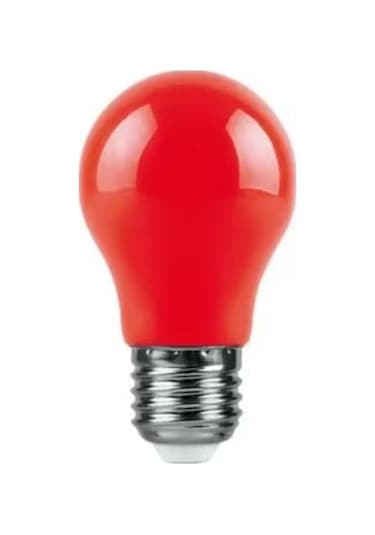 1 Adet 10 Watt Kırmızı Işık E27 Duy Led Ampul, Kırmızı Işık 10 Watt Tasarruflu Led Ampul, 10 Watt